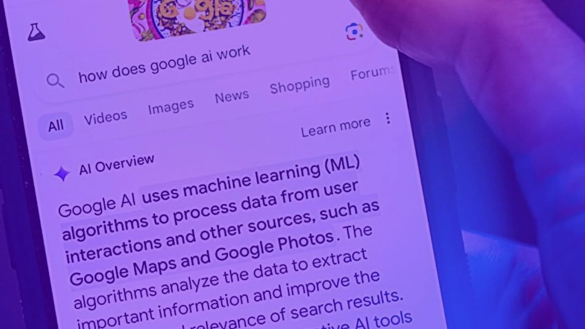 The Google algorithm