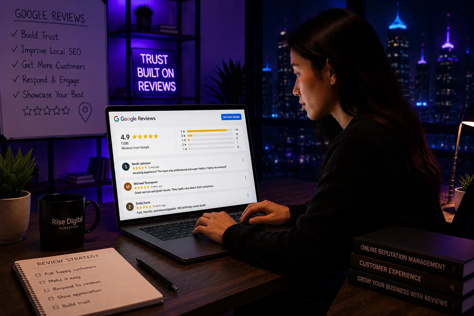 Reviews and reputation management